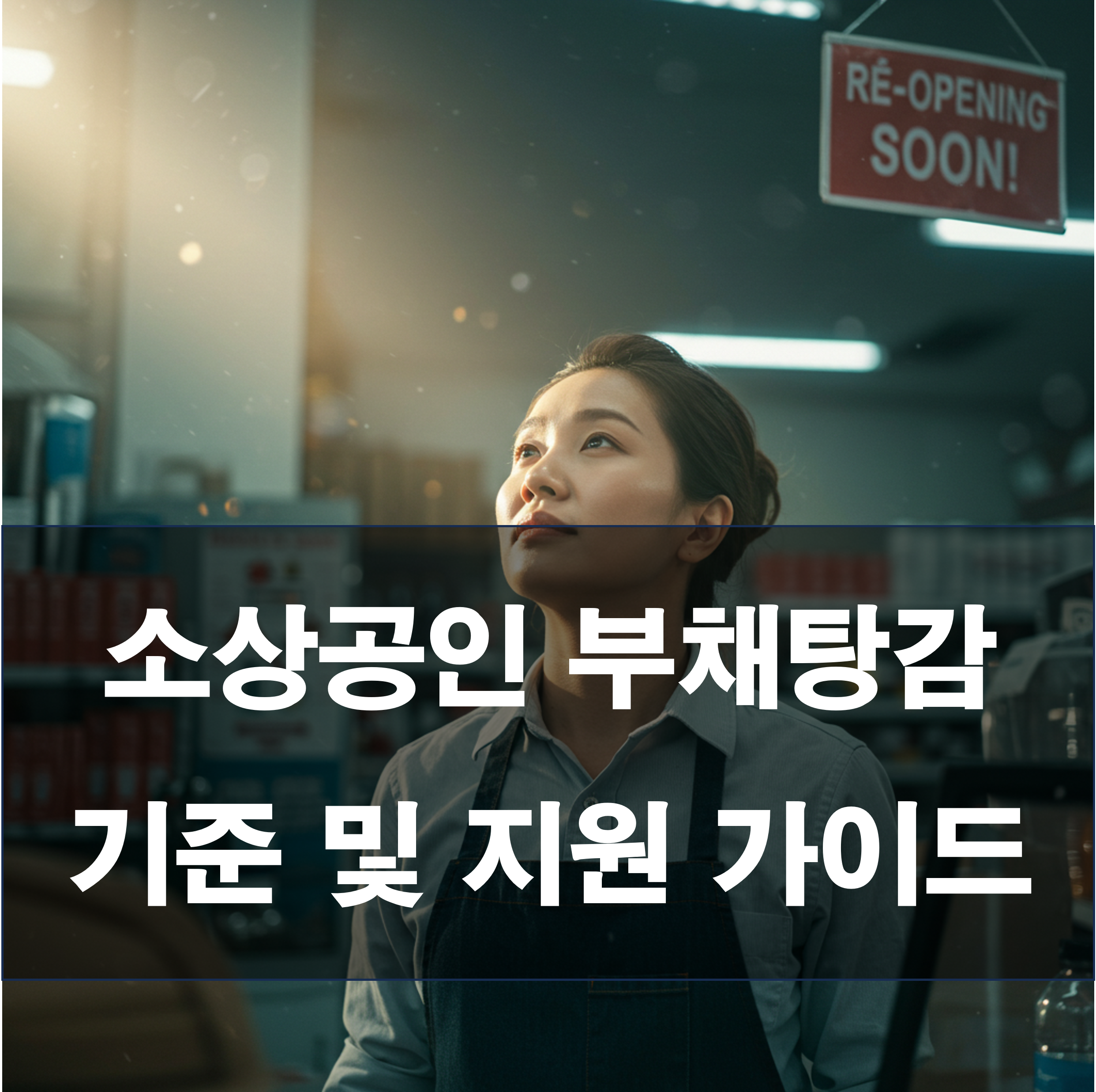 소상공인 7년 이상 부채 탕감! 소상공인 재기 위한 정부 특별지원 기준 및 지원 가이드