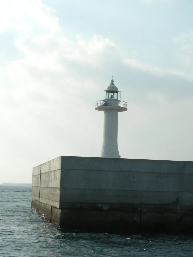제주도의 홀로 등대
