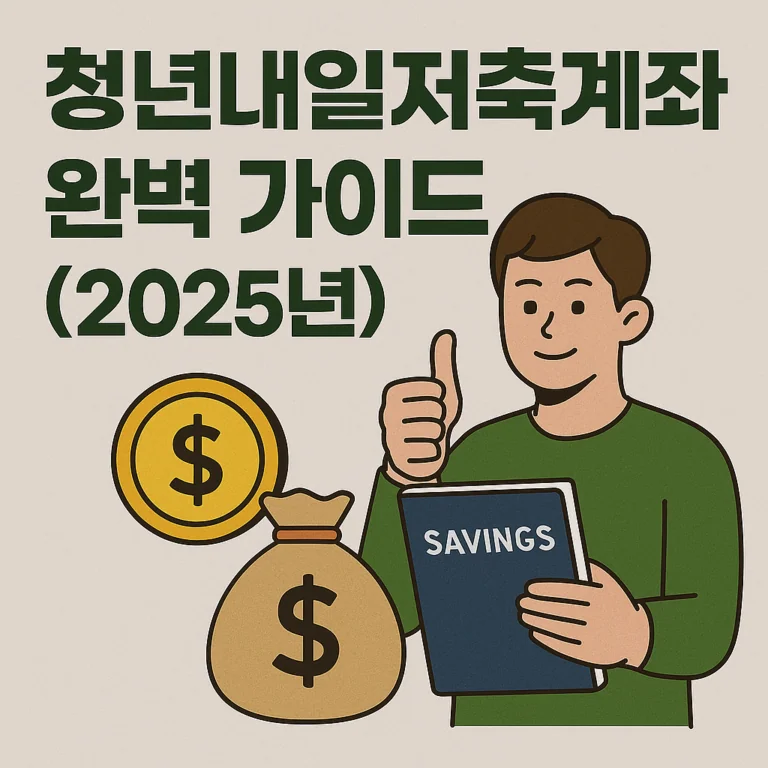 청년내일저축계좌 2025년 가이드