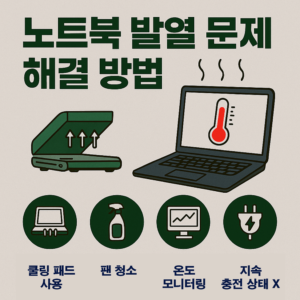 노트북 발열 문제 해결 방법: 성능 저하 막는 실전 가이드